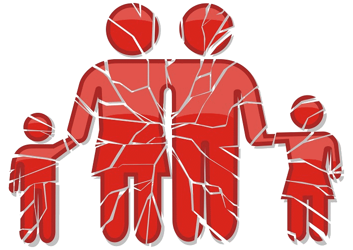 shattered family